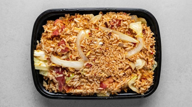 Bacon Fried Rice.