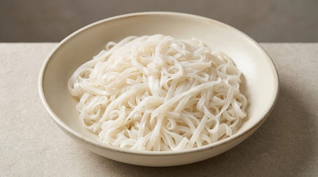 Steamed Noodle.