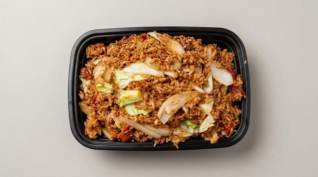 Bacon Fried Rice.