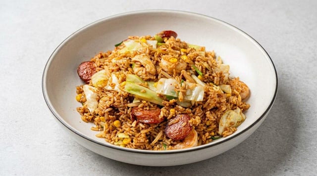 Parries Fried Rice.