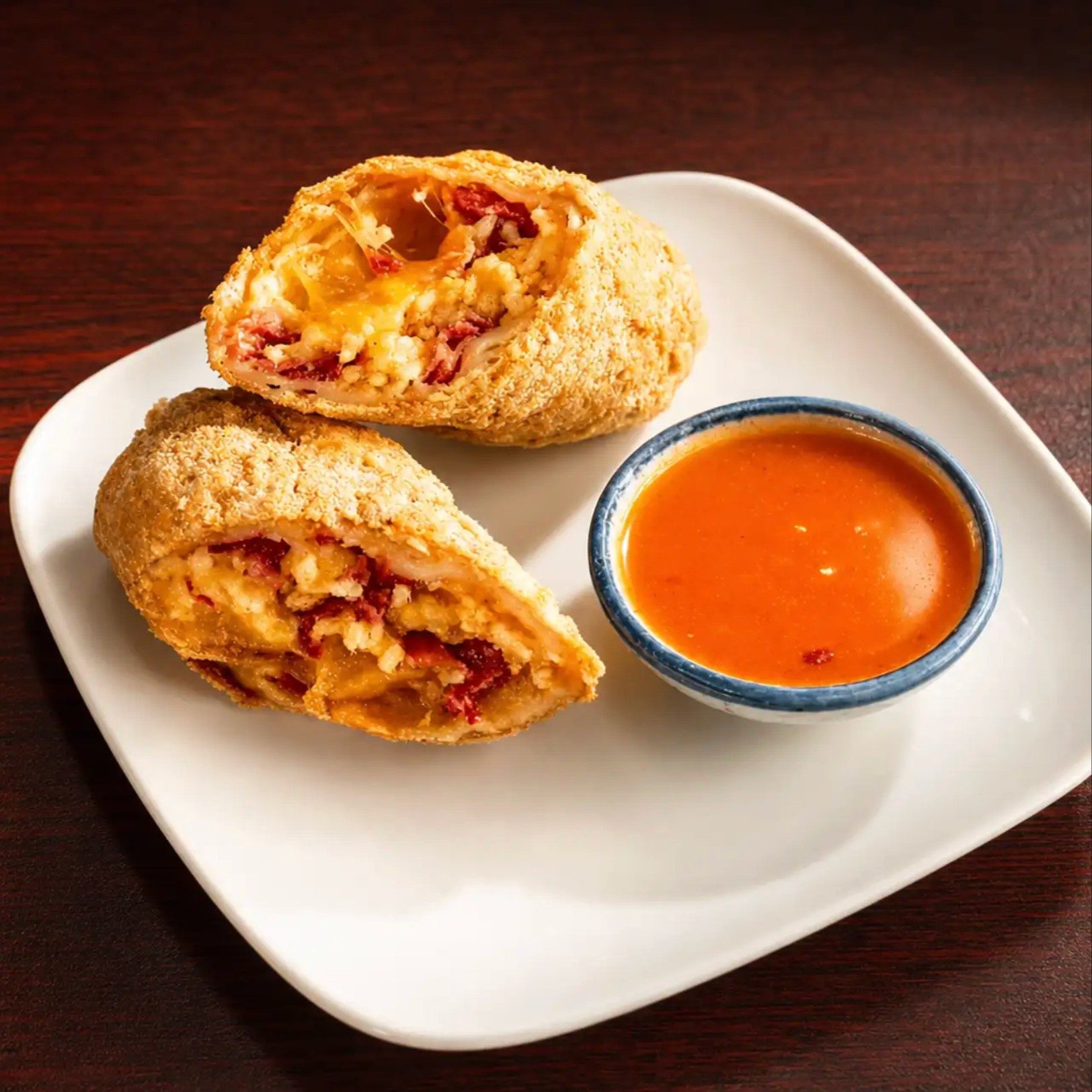 Corned Beef Eggroll.