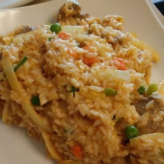 Cheesy Fried Rice